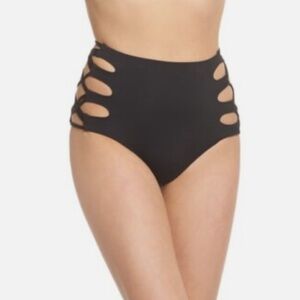 Isabella Rose Strappy High Waist Bikini Bottoms